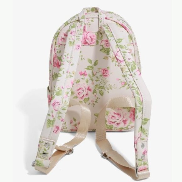 Loungefly Disney The Aristocats Floral Chenille Mini Backpack - Picture 3 of 3